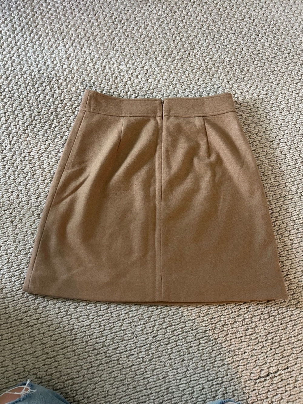 J. Crew Classic Camel Skirt